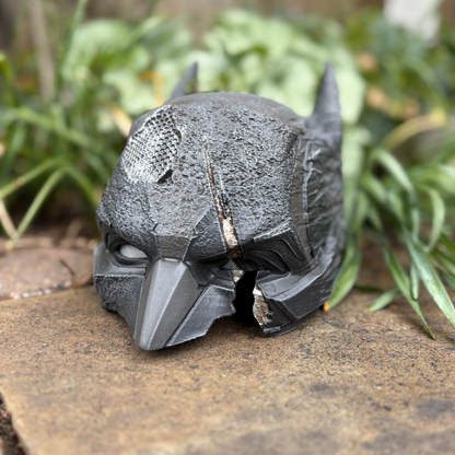 Batman Gotham Knights Damaged Cowl